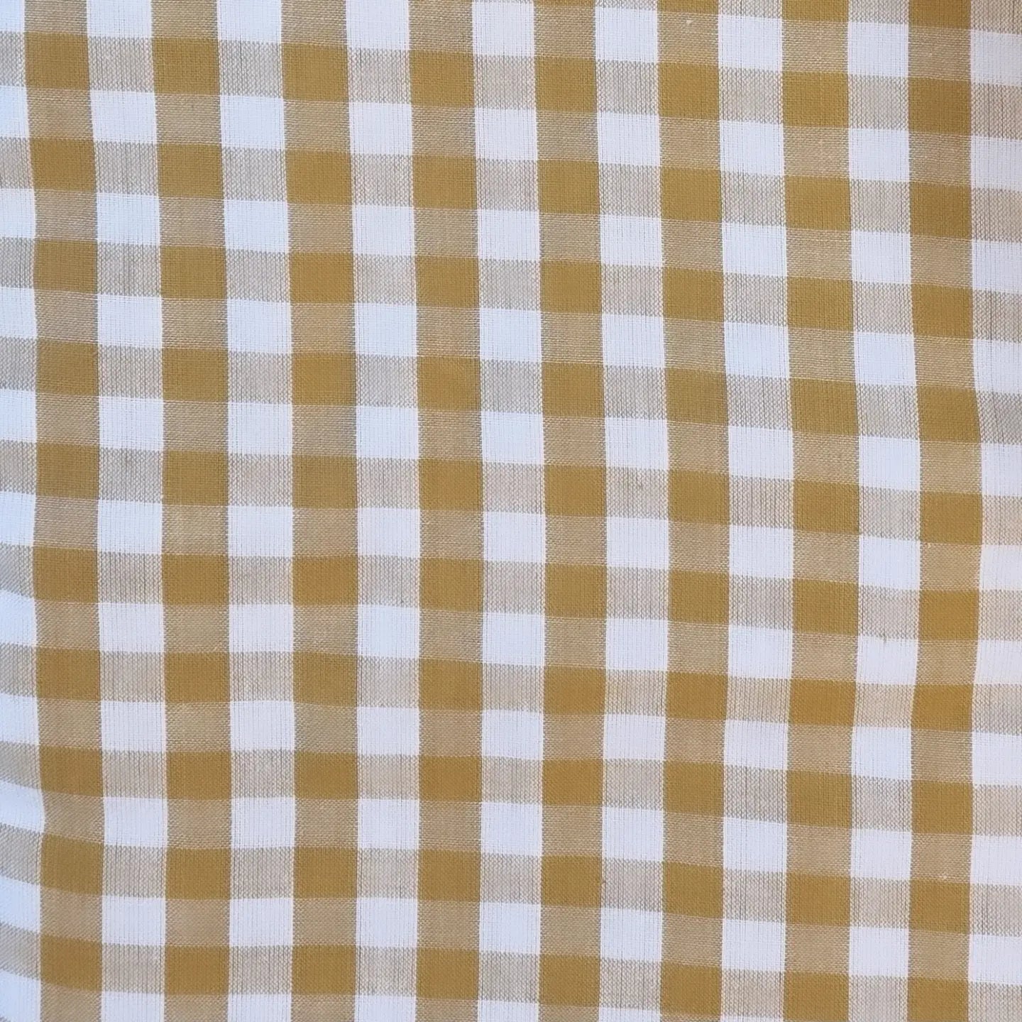 Mustard Gingham Ultimate Universal Pram Liner