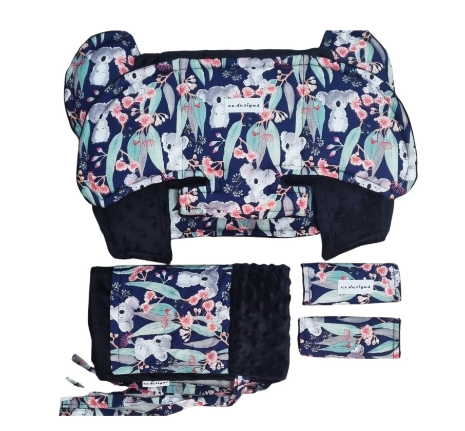 Koala Ultimate Universal Pram Liner and Tie- on Pram Blanket Bundle