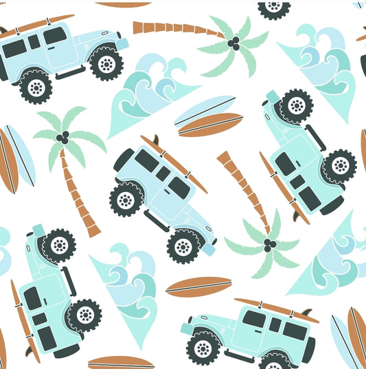 PRE ORDER Blue surfer Ultimate Universal Pram Liner PLUS ➕️