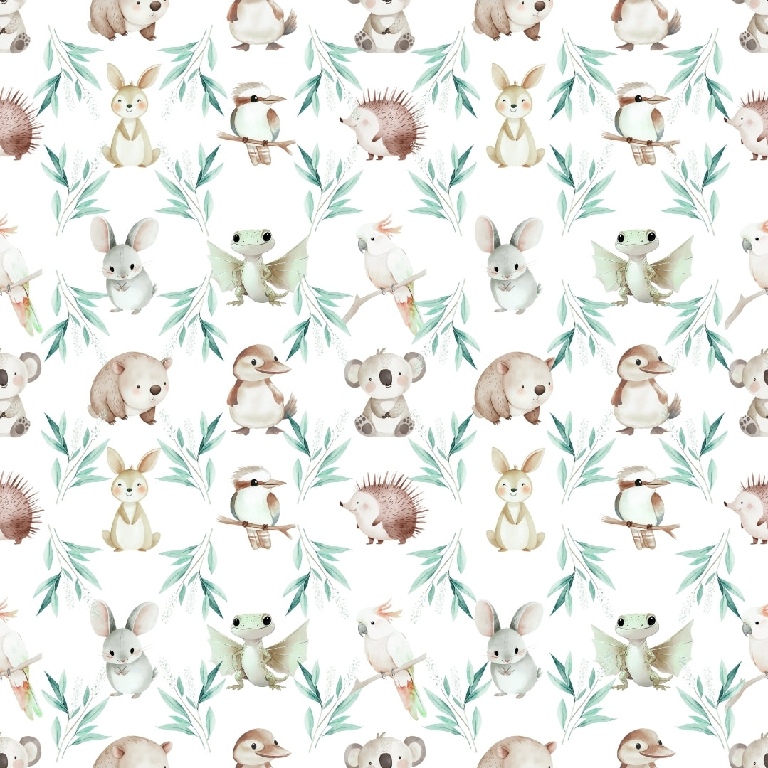 White Aussie Animal Ultimate Universal Pram Liner PLUS ➕️