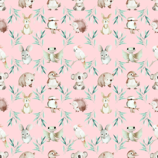 Pink Aussie Animal Ultimate Universal Pram Liner PLUS ➕️